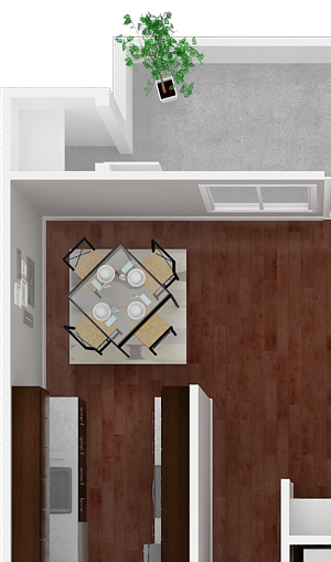 Parkside Apartments_San Anselmo CA_Floor Plan_The Marin_Two Bedroom One Bathroom Parkside Apartments_San Anselmo CA_Floor Plan_The Marin_Two Bedroom One Bathroom